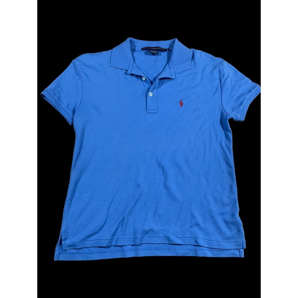 Ralph Lauren Sport Shirt Men's Small Blue Short Sleeve Polo